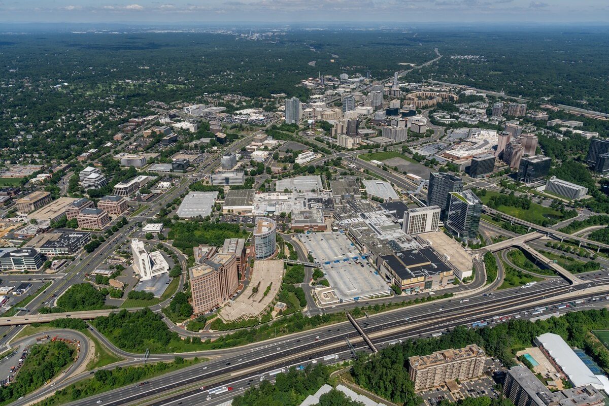 Aerial in Vienna Virginia
