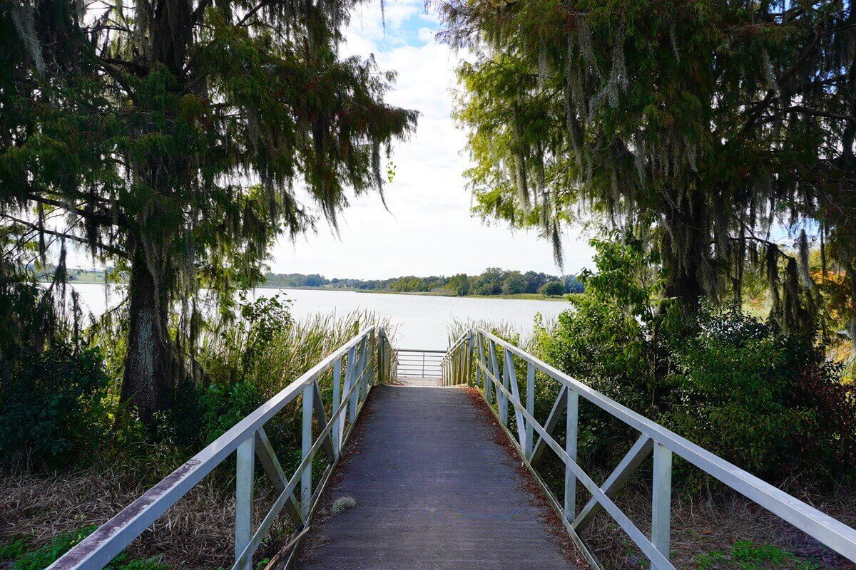 Middle lake park at Wesley Chapel Florida