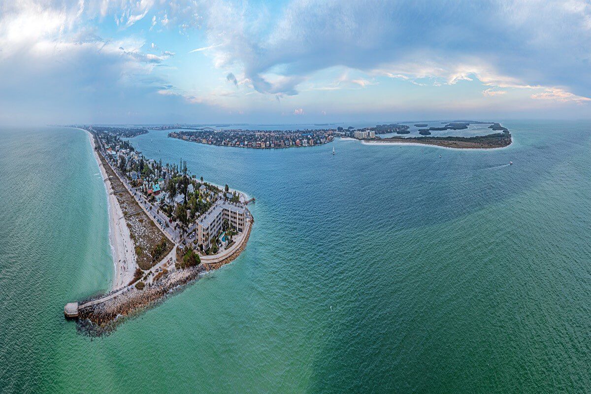 Pass-a-Grille beach on Treasure Island Florida
