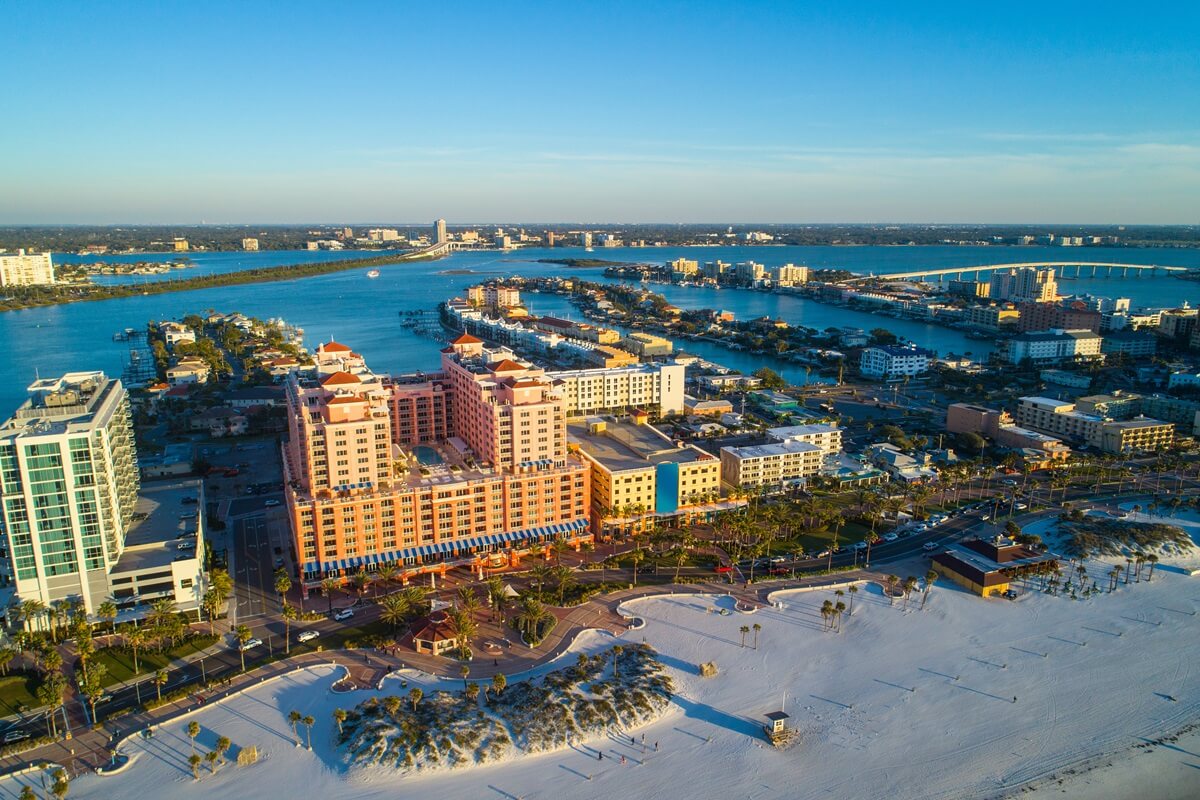 beach resorts Clearwater Florida USA