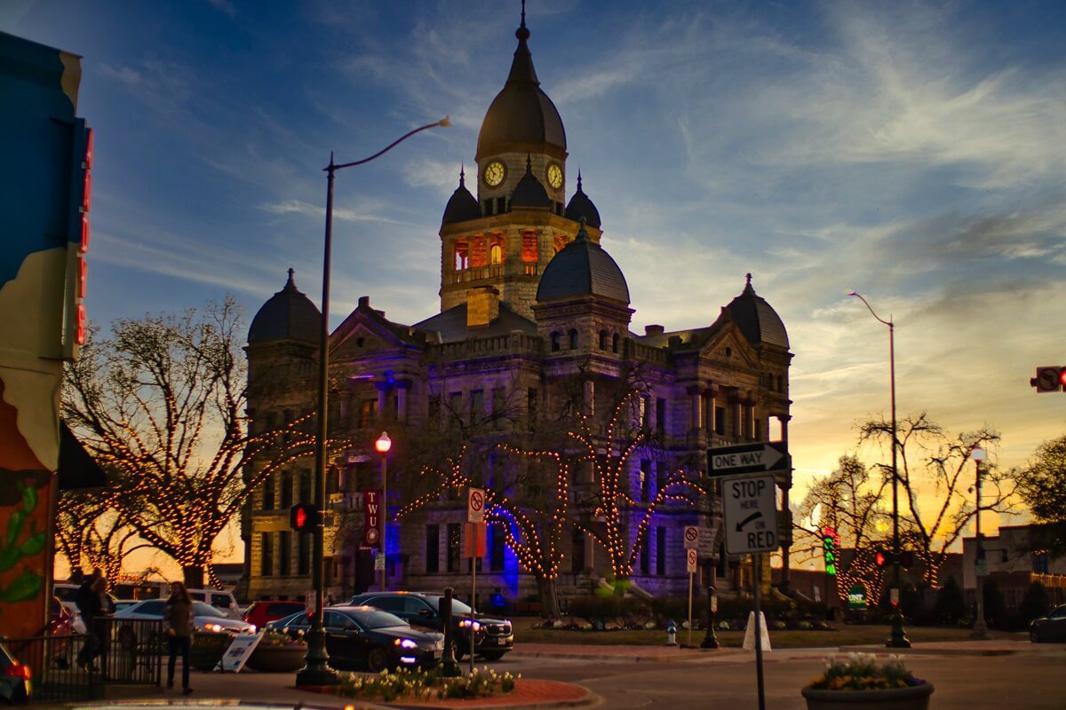 old courthouse in Temple Texas