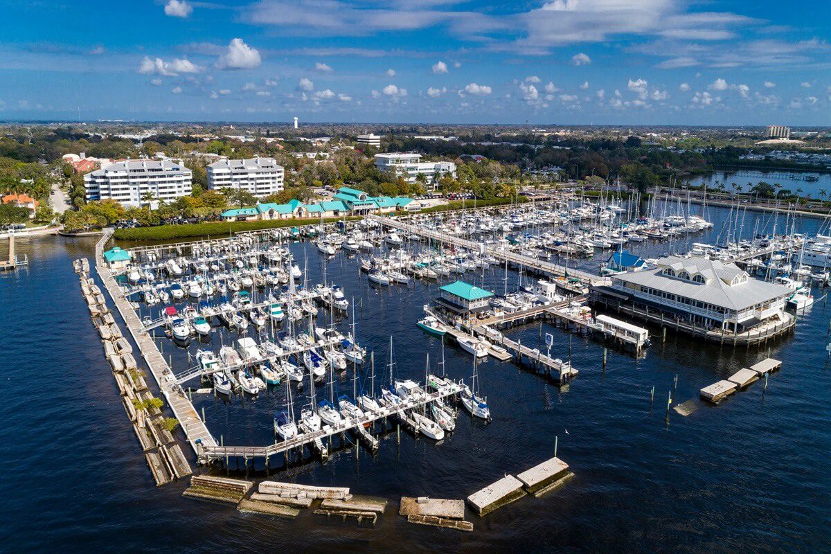 regatta pointe marina on the manatee river in Palmetto FL