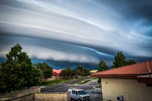 shelf cloud Tampa Florida