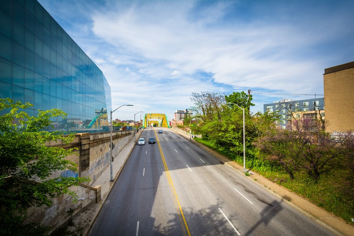 street and the brown center at Maryland institute College Park