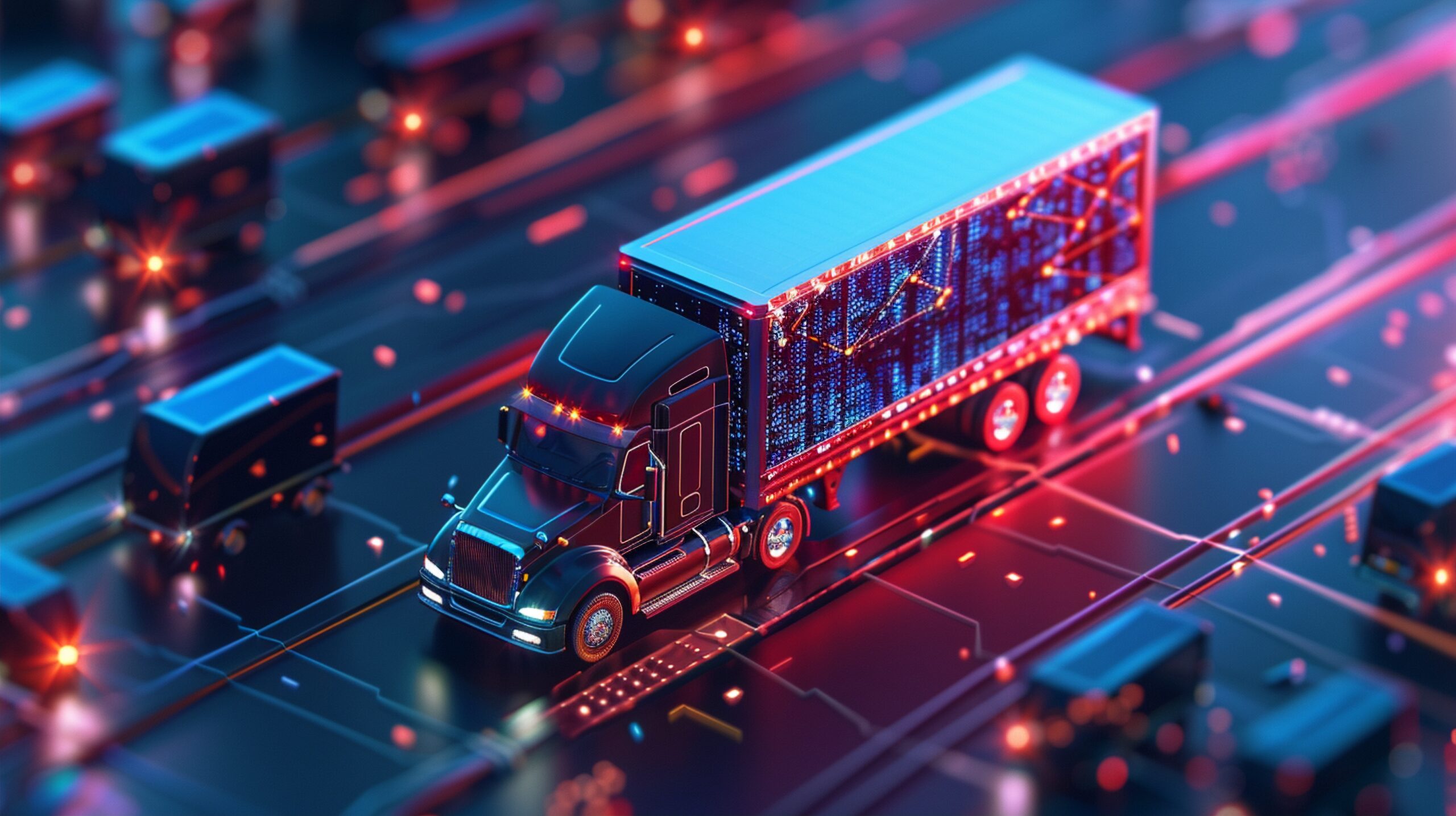 transporting servers on a truck